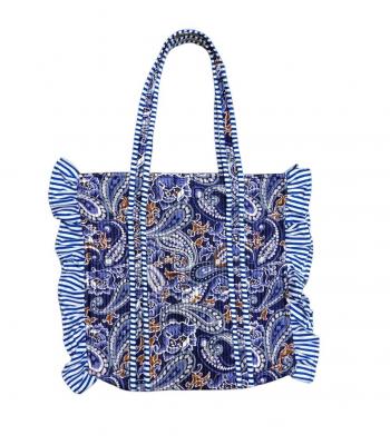 Cotton Kantha Quilted Shopping Bag RIB261183