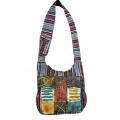 Cotton Stonewash Patchwork Crazy Artwork Bag RIB261194