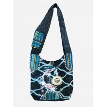Cotton Patchwork White Sun Moon Bag RIB261200