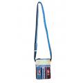 Cotton Peace Swirl Mushroom Passport Bag RIB261207