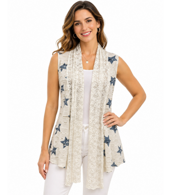 Women's Leaf Butterfly sleeveless Vest FC21