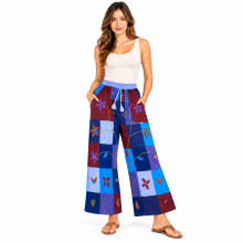 Crazy Artwork Floral Pant D1100