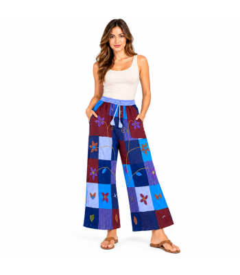Crazy Artwork Floral Pant D1100