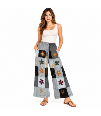 Crazy Artwork Floral Pant D1102