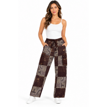 Cotton Razor Cut patchwork Tribal Batik Pant D1332
