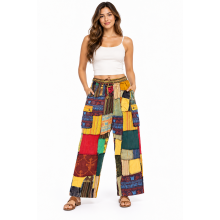Cotton Patch Block Print Himalaya Cargo Pant  D1417