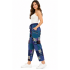 Cotton Patchwork Multi Color Yoga Pant D728