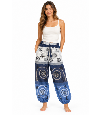 Cotton Swirl Ombre Yoga Trouser Wholesale (DT25)