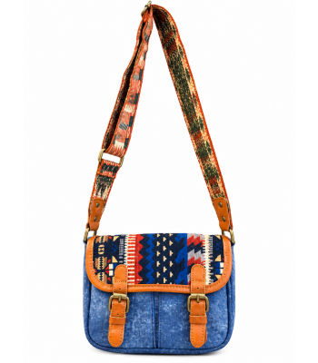 Canvas & leather Trim Cali Sling Bag K261354