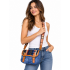 Canvas & leather Trim Cali  Sling Bag  K261354