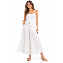 Cotton White  Pants KTK902