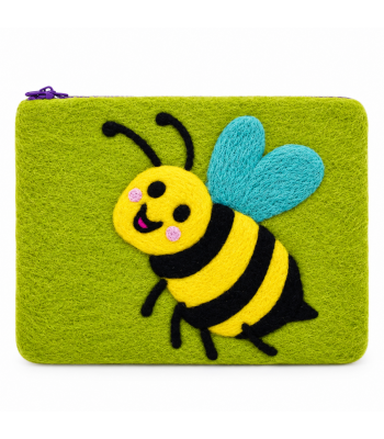 Felt Bee Coin Bag LH17