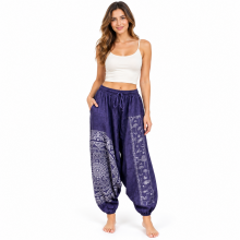 Purple Aladdin Harem Pant NC2019