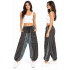 Cotton Stonewash Patchwork Festival Pant NC43