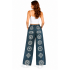 Cotton Sky Blue Seven Chakra Yoga Pant  NC62