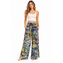 Cotton Sun Moon Galaxy Design Tie Dye Pant NC63