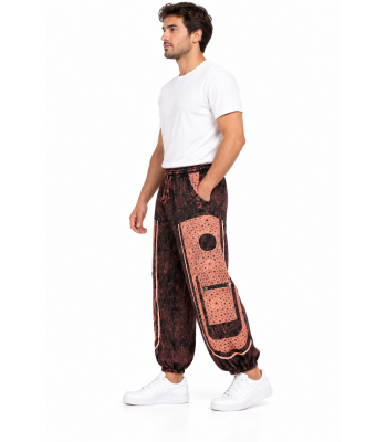 Cotton Stonewashed Zip Pocket Mountain Pant R25927