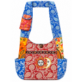 Cotton Patchwork Sun & Moon Embroidered Quilted Bag  R261521