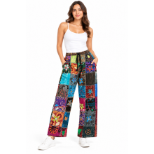 Flower Embroidery Festival Pant UR21
