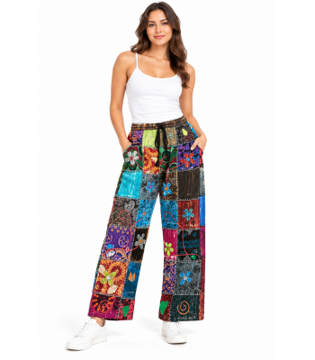 Flower Embroidery Festival Pant UR21