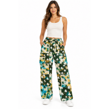 Cotton Flower St Patrick's Cargo Pant D102