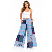 Aztec  Print  Grand Canyon Palazzo Pant D1066