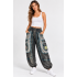 Cotton Boho  Embroidery Om Peace Pant D1423