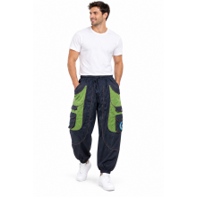 Cotton Moon Embroidery Mushroom Pant D1436