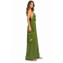Cotton Jungle Beauty Mushroom Artwork Palazzo Jumpsuit Overall  D1438
