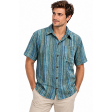 Cotton Open Button Half Sleeve Shirts  D268