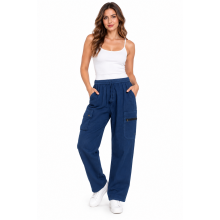 Cargo Pocket Denim Pant D777