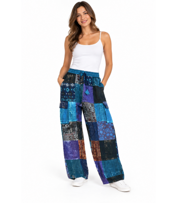 Cotton Multi Patch Cargo Pant D967 
