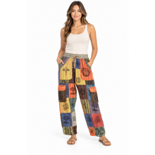 Cotton Multi Patch Pants (DI82)