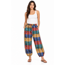 Cotton Multi Panel Yoga Pants  DT26
