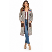 Long Embroideries Jacket FC36