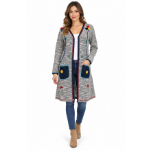 Long Embroideries Jacket FC36A