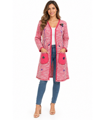 Long Embroideries Jacket FC36B