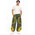 Cotton Multi Green Patch Square Cargo Trisula Pant HF26