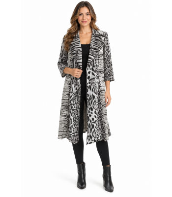Long open front cardigan (KBS2175)