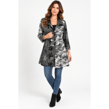 Women's  BW button collar Jacket (KE1227)