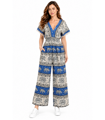 Elephant Print Dress  KTB440