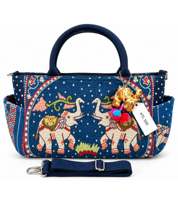 Cotton elephant shopping bag (KTL505)