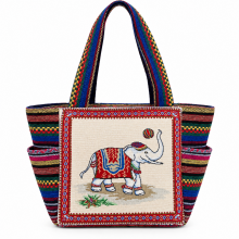 Cotton Elephant Sports Shopping Bag Wholesale (KTL545)