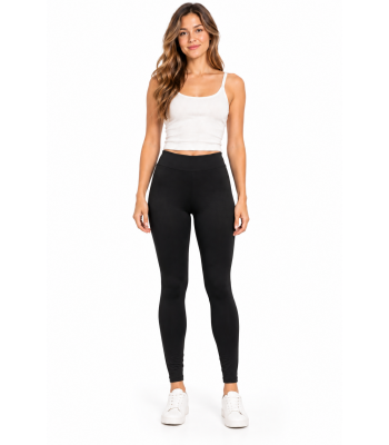 Rayon Black Leggings  KTN221