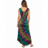 Rayon Tie Dye Long Dress  KTP2130