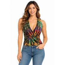 Tie Dye Halter Top (KTP2160)