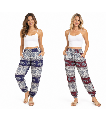 Elephant Assorted Yoga Trouser KTY152