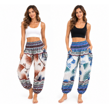 Rayon Leaf Assorted Yoga Trouser KTY153