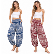 Elephant Assorted Print Yoga Pant KTY516