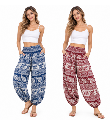 Elephant Assorted Print Yoga Pant KTY516